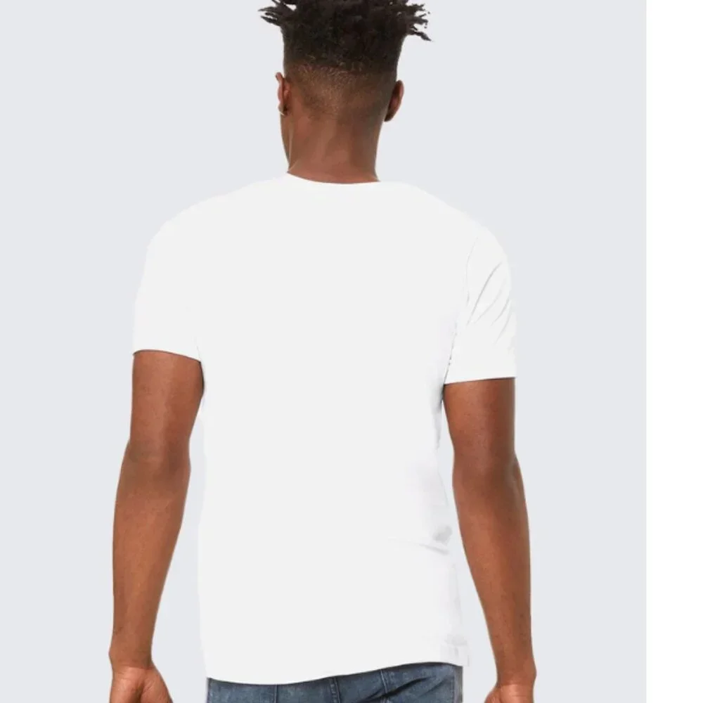 NWOT MEN'S WHITE SUPIMA CREWNECK T-SHIRT SIZE L - Picture 2 of 4